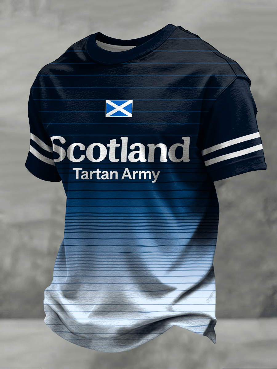 Scotland FIFA World Cup Merch Scotland Tartan Army Shirt World Cup Match Day Clothing