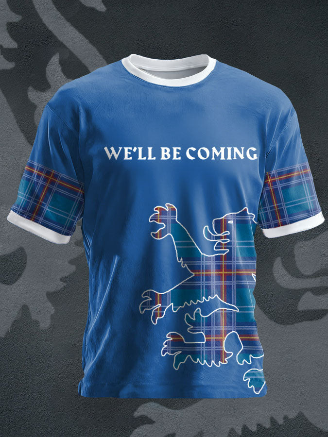 Scotland World Cup 2026 Apparel Will Be Coming Shirt Game Day Style Tee For Dad