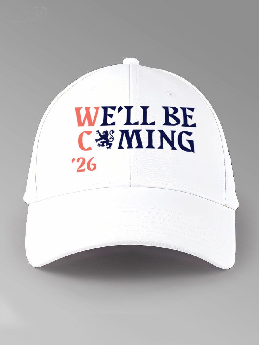 Scotland World Cup 2026 Hat We'll Be Coming Baseball Cap World Cup Lovers For Him
