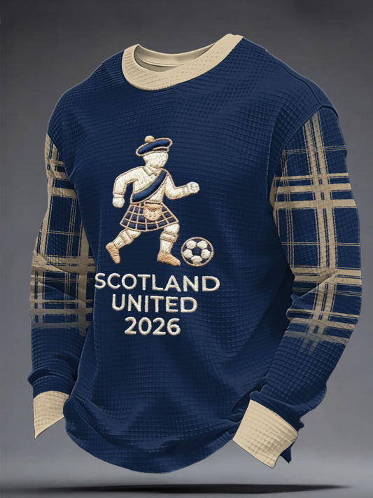 Scotland World Cup 2026 Long Sleeve Shirt Scotland United 2026 Shirt For Soccer Lovers