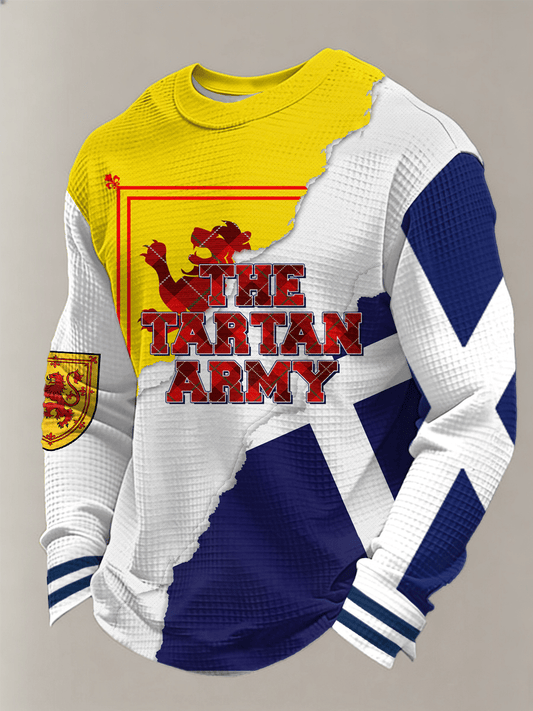 Scotland World Cup 2026 Long Sleeve Shirt The Tartan Army Sleeve Soccer Lovers Best Gifts