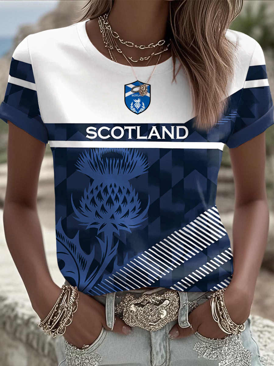 Scotland World Cup 2026 Merch Scotland Soccer Shirt Game Day Fashion For Girlfriend