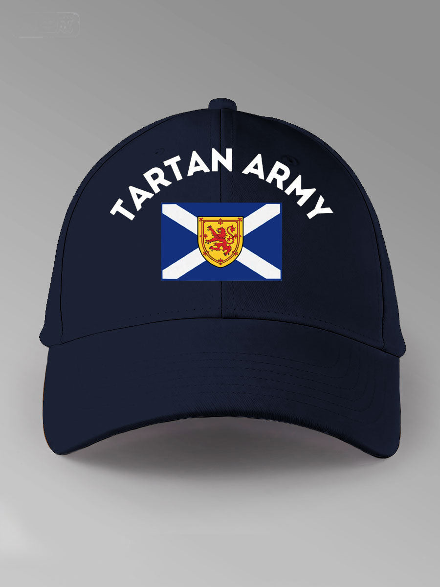 Scotland World Cup 2026 Merch Tartan Army Hat Soccer Match Day Baseball Cap For Fan