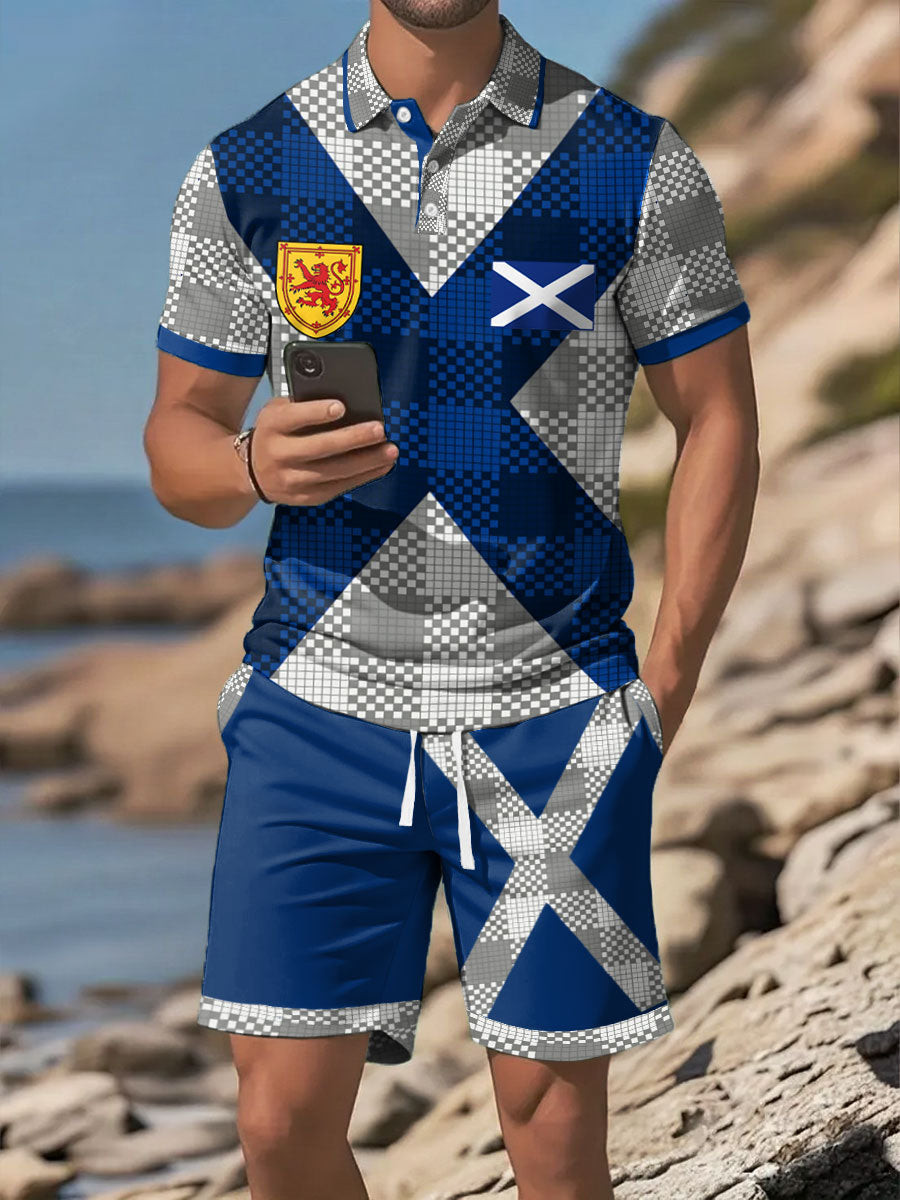 Scotland World Cup 2026 Merch Tartan Army Polo And Shorts Game Day Outfits Gifts Idea