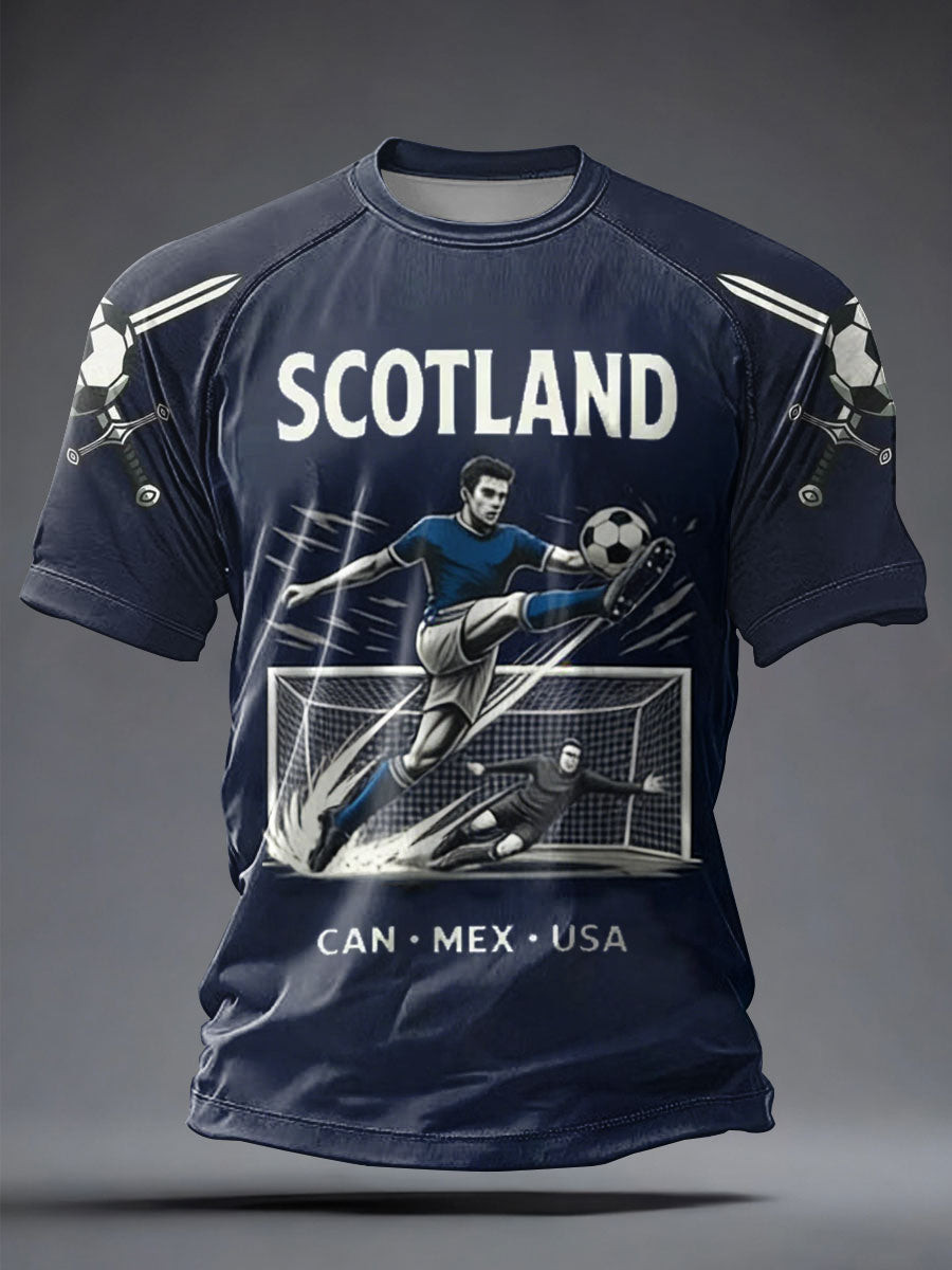 Scotland World Cup 2026 Outfits Scotland Can Mex USA Shirt Soccer Apparel For Him