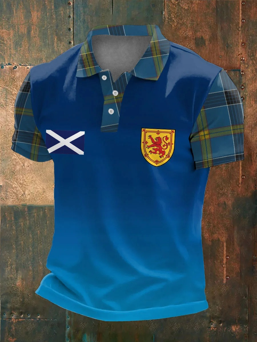 Scotland World Cup 2026 Polo Shirt Scotland Soccer Merch World Cup Lovers Best Gifts For Men