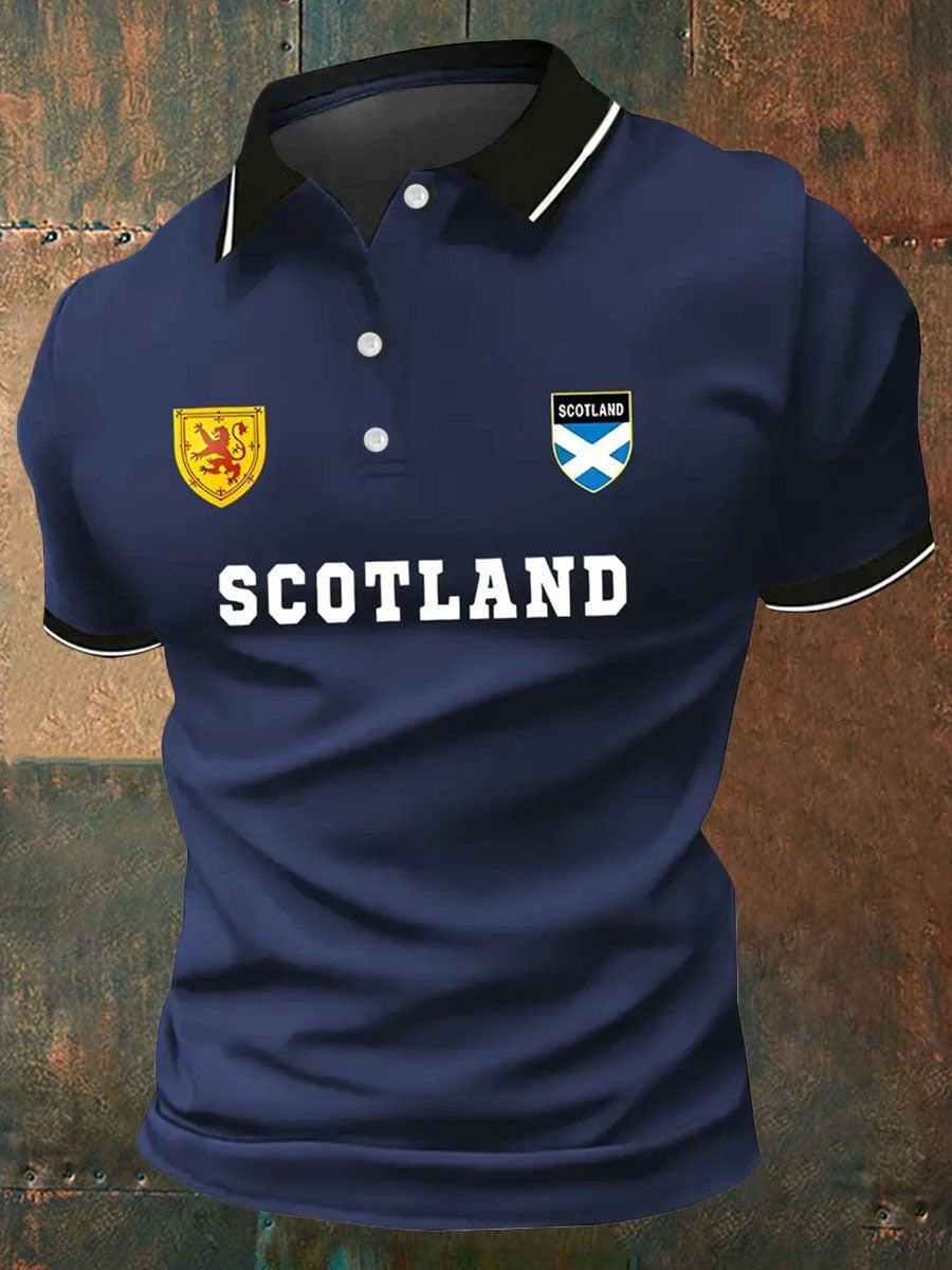 Scotland World Cup 2026 Polo Shirt Tartan Army Clothing Best Gifts For World Cup Lovers