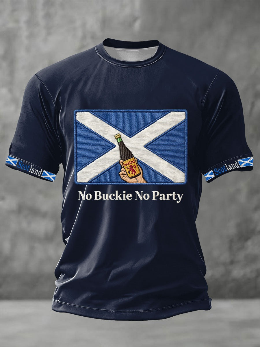Scotland World Cup 2026 Shirt No Buckie No Party Shirt For Soccer Lovers