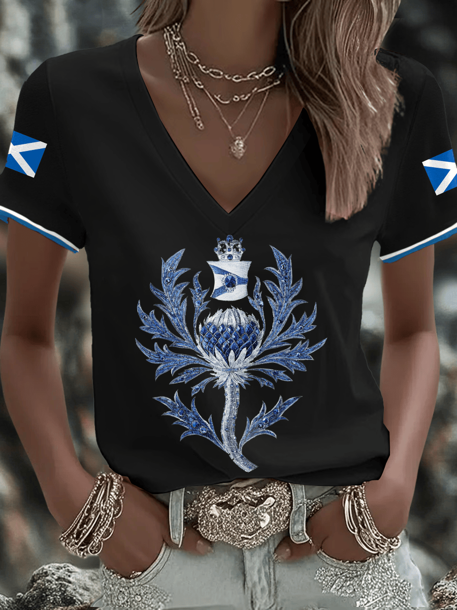 Scotland World Cup 2026 Shirts The Tartan Army V-Neck Shirt World Cup Apparel Gifts Idea