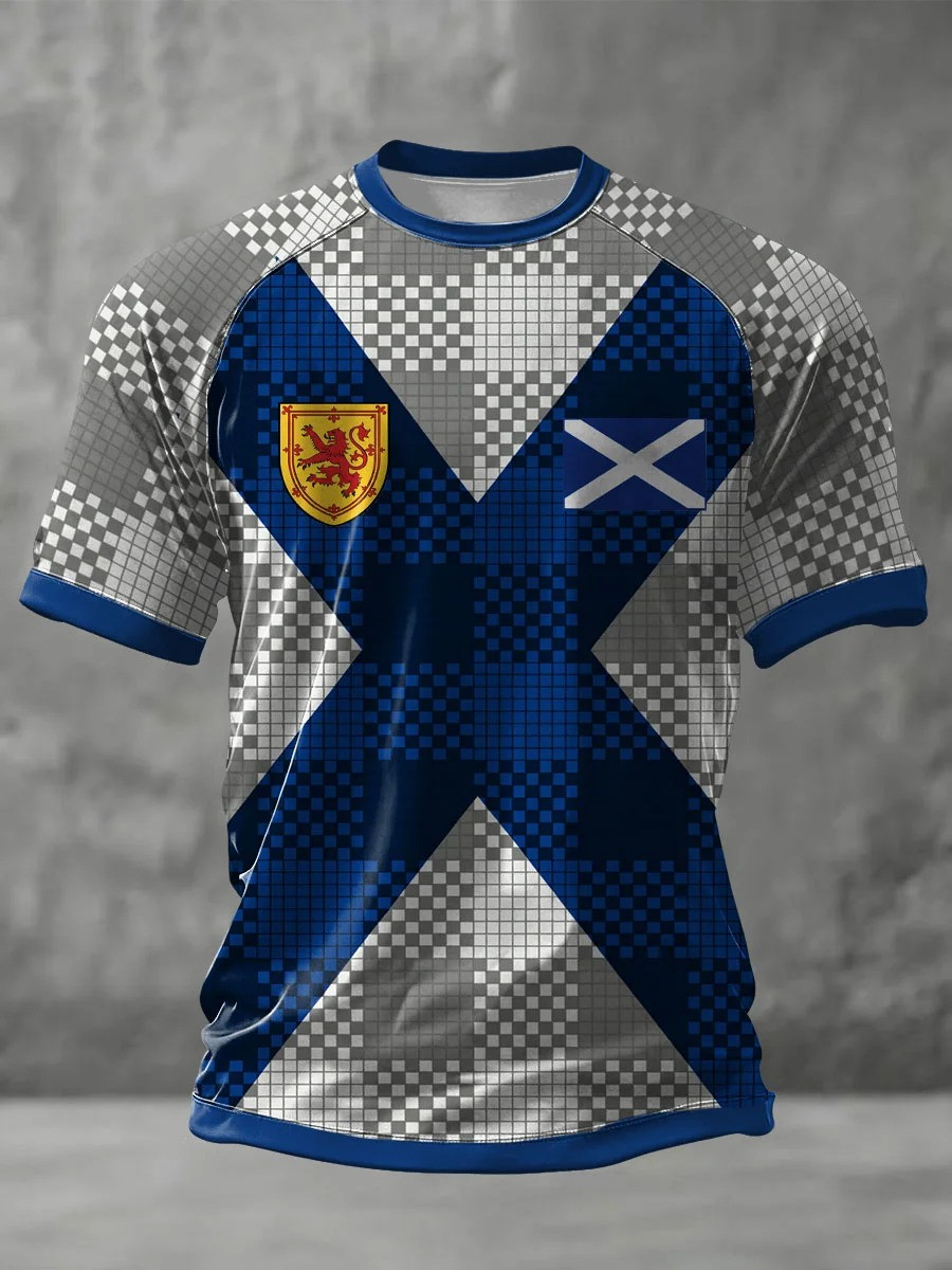 Scotland World Cup 2026 T-Shirt Scotland Soccer Shirt Soccer Lovers Best Gifts For Men
