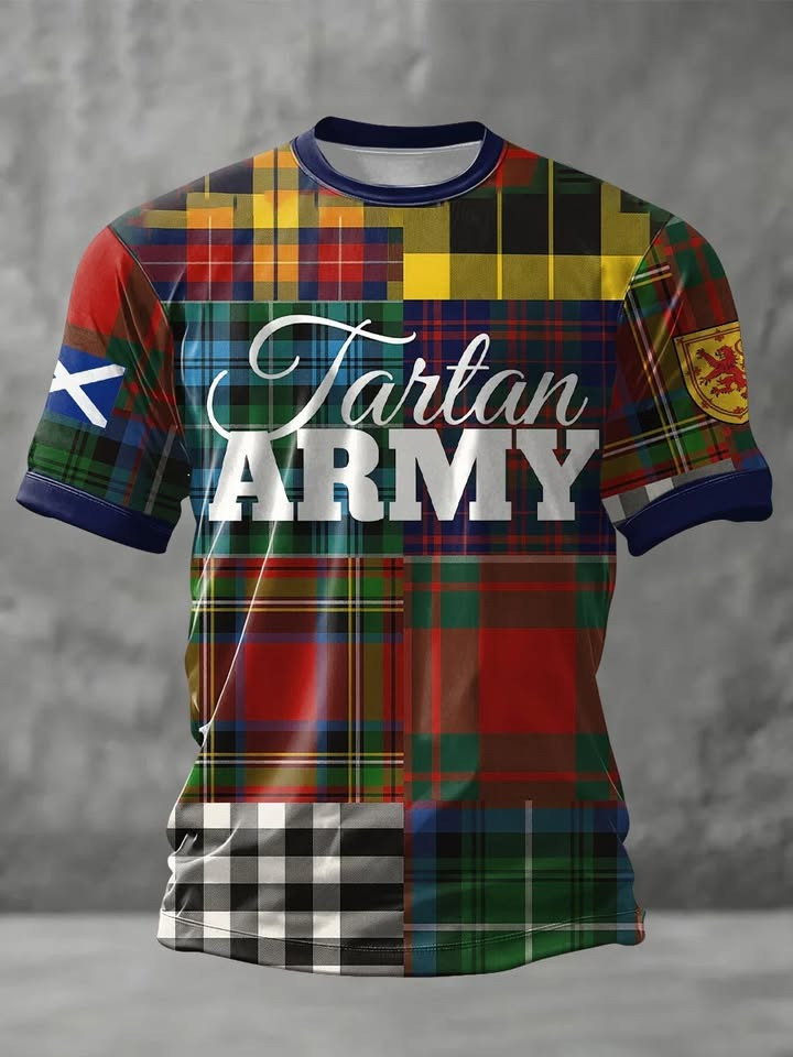 Scotland World Cup 2026 T-Shirt Tartan Army Shirts FIFA World Cup Merch Soccer Fan Gifts