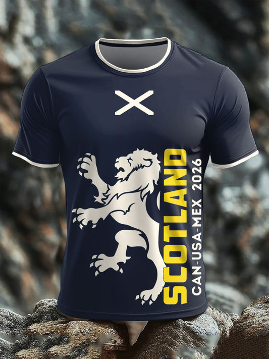 Scotland World Cup 2026 T-Shirt World Cup Apparel Cool Best Gifts Idea For Soccer Fans