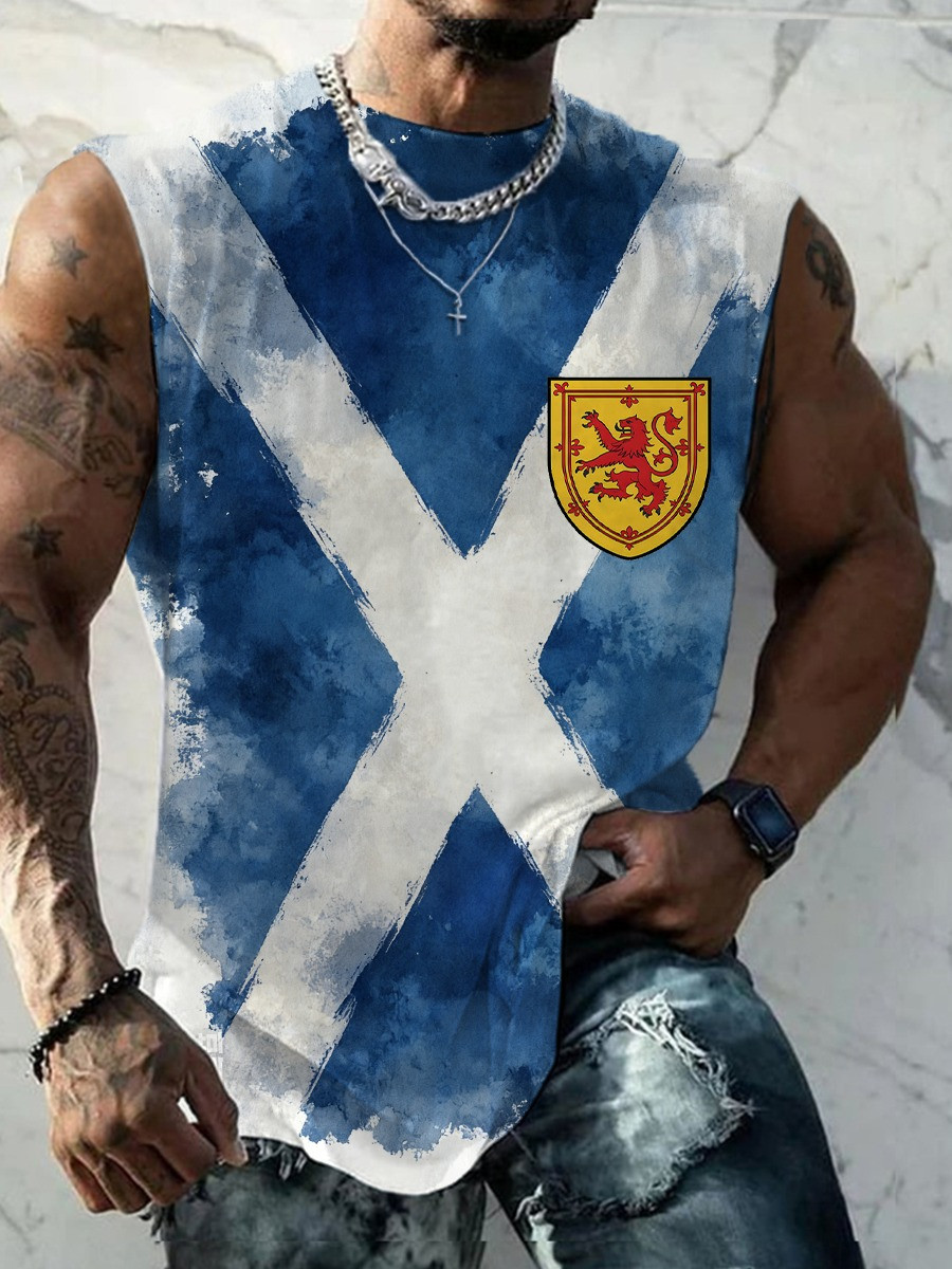 Scotland World Cup 2026 Tank Top World Cup Clothing Best Gifts For Scottish Soccer Lovers