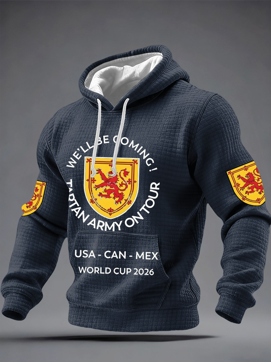 Scotland World Cup 2026 Tartan Army Hoodie World Cup 2026 Hoodie Best Gifts For Team Scotland Fans