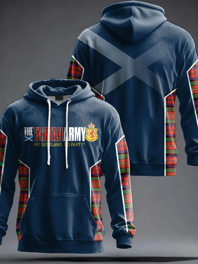 Scotland World Cup 2026 Tartan Army Hoodie World Cup Hooded Sweatshirt Best Gifts For Soccer Fans
