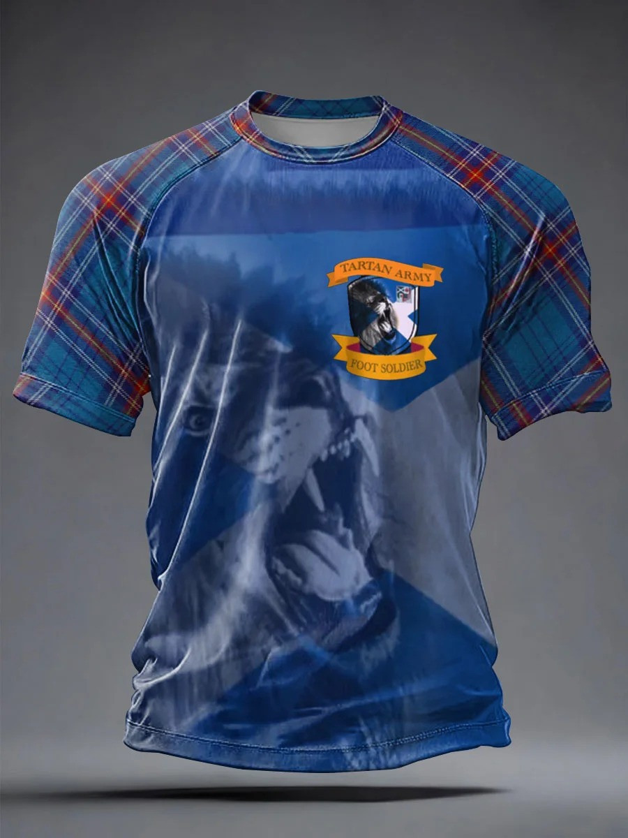Scotland World Cup 2026 Tartan Army T-Shirt Scotland Soccer Apparel Best Gifts For World Cup Fans