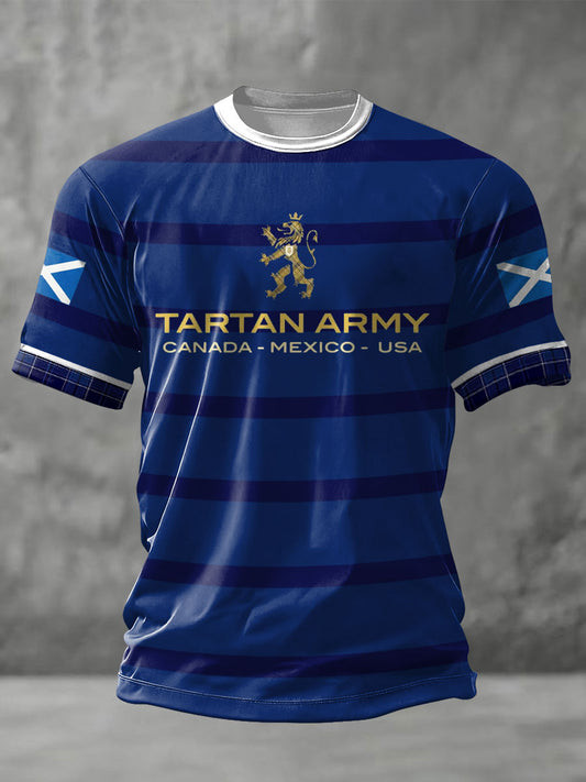 Scotland World Cup 2026 Tartan Army T-Shirt Sports Day Clothing Best Gifts For World Cup Fans