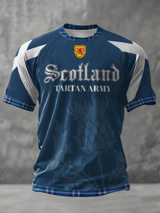 Scotland World Cup 2026 Tartan Army T-Shirt Sports Day Shirt Best Gifts For World Cup Fans