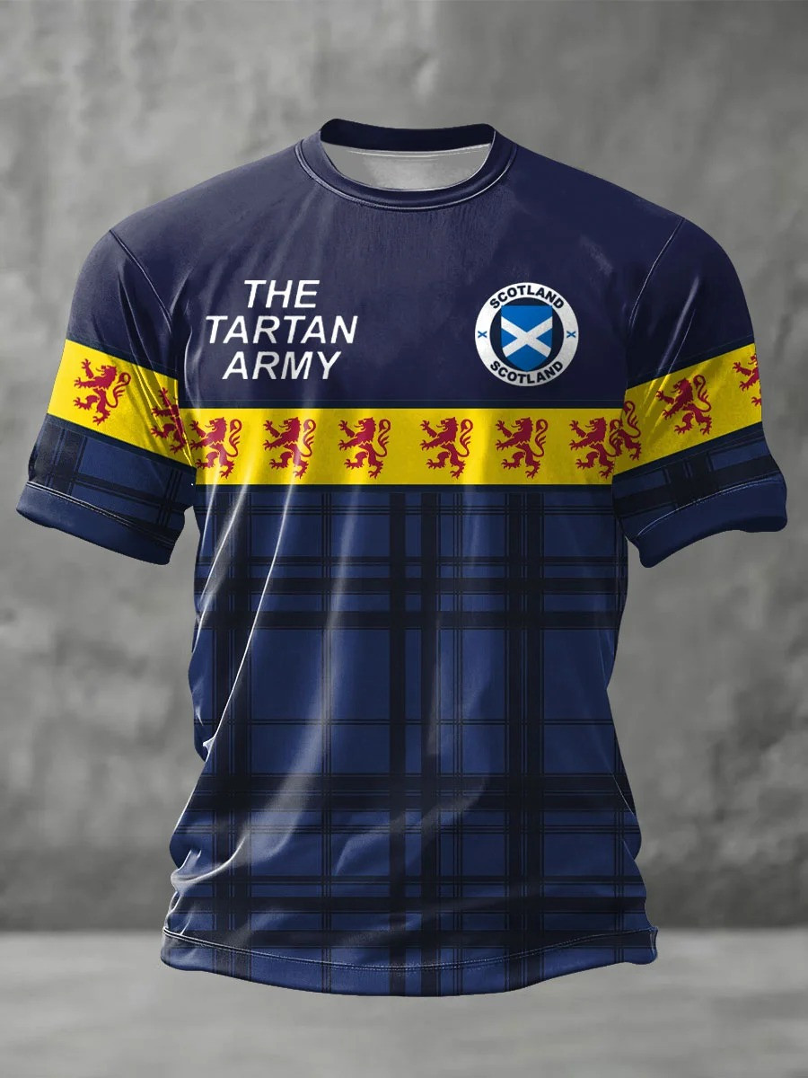 Scotland World Cup 2026 The Tartan Army T-Shirt World Cup Merch Soccer Fans Best Gifts