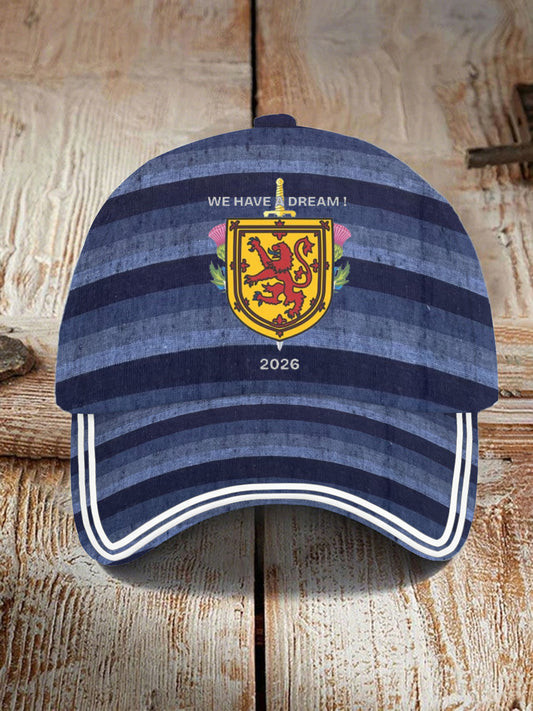 Scotland World Cup Games 2026 Merch We Have A Dream 2026 Hat For World Cup Fan
