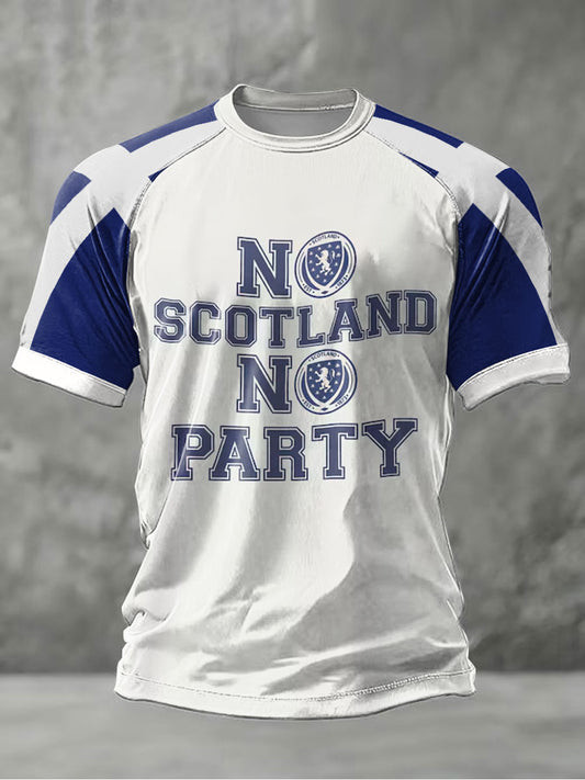 Scotland World Cup Polo Shirt No Scotland No Party Apparel Nice For World Cup Fan
