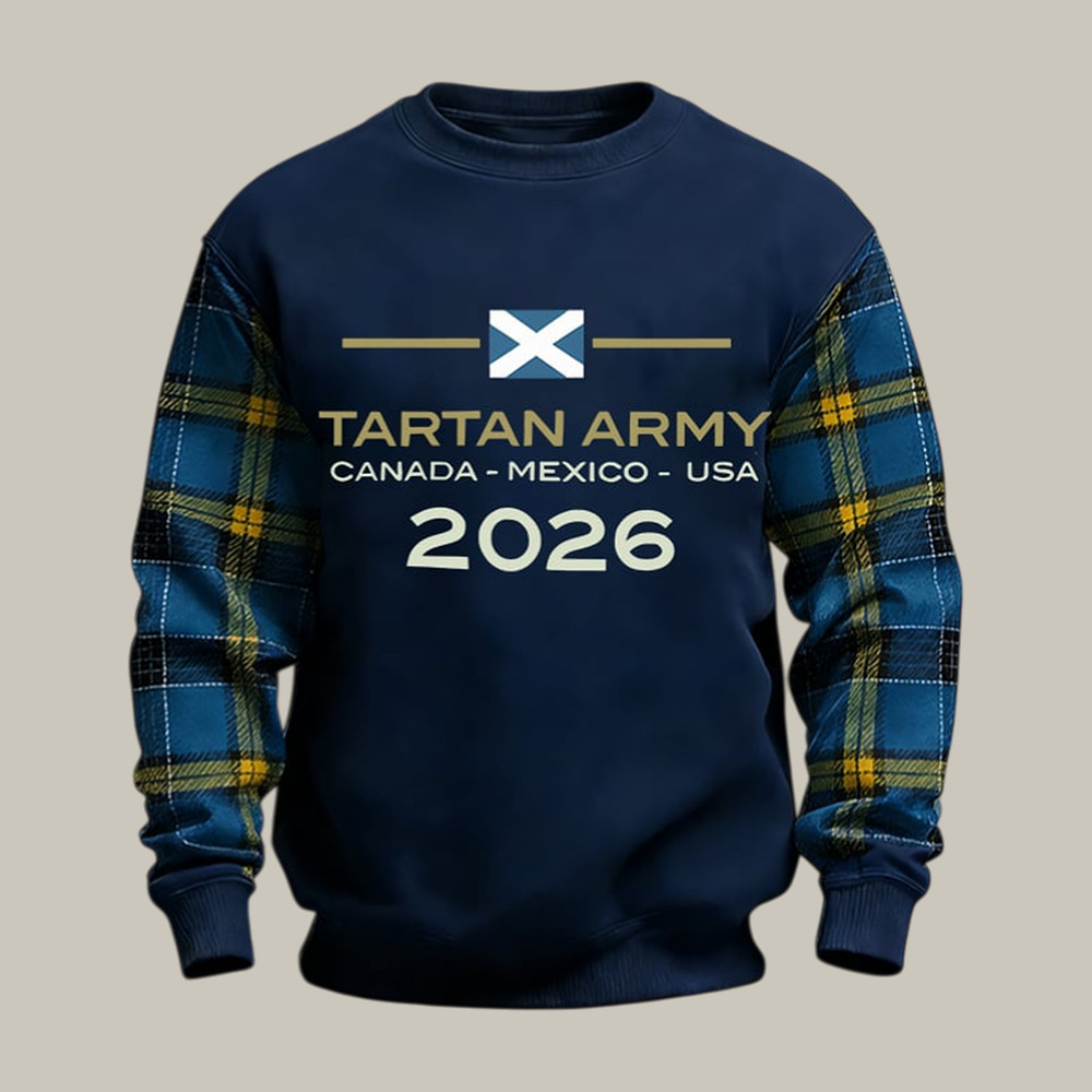 Soctland Tartan Army 2026 FIFA World Cup Sweatshirt FIFA Club World Cup Bracket Apparel