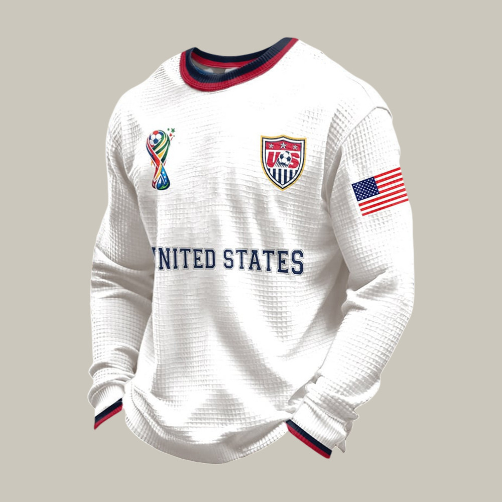 USA 2026 FIFA World Cup Long Sleeve Shirt Soccer Apparel Game Day Gear