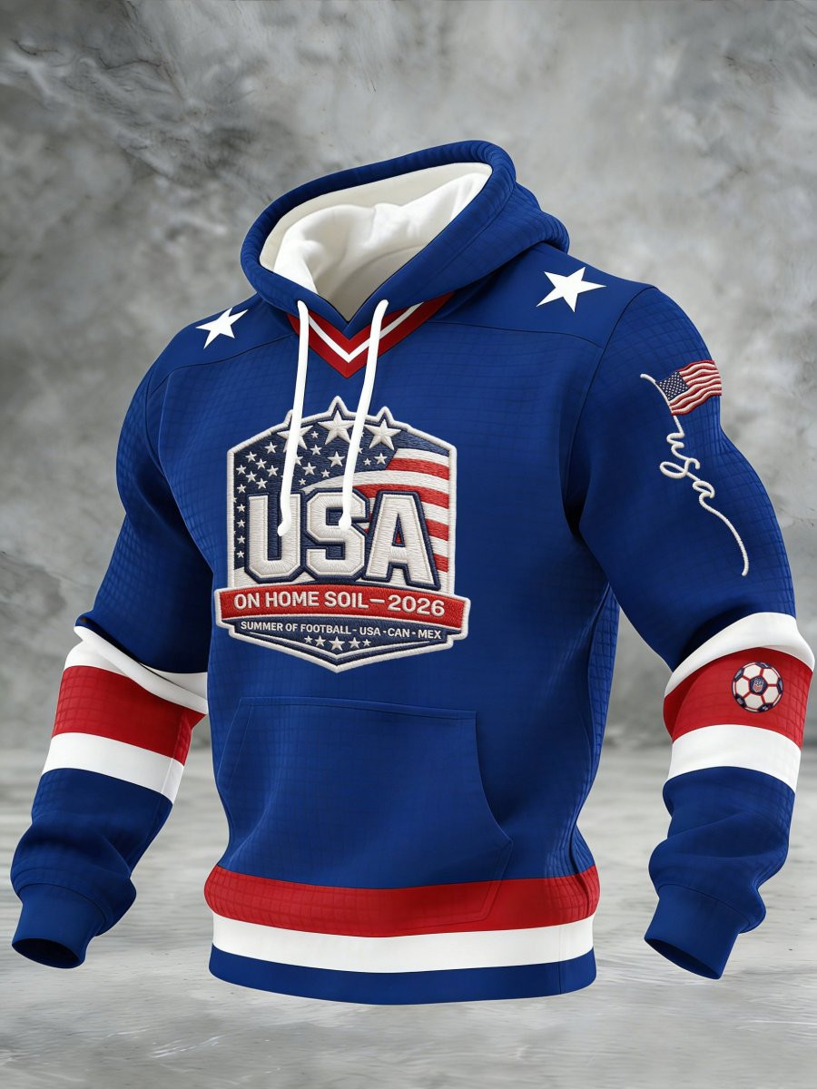 USA FIFA World Cup 2026 Hoodie FIFA World Cup Merch Cool For Soccer Lovers