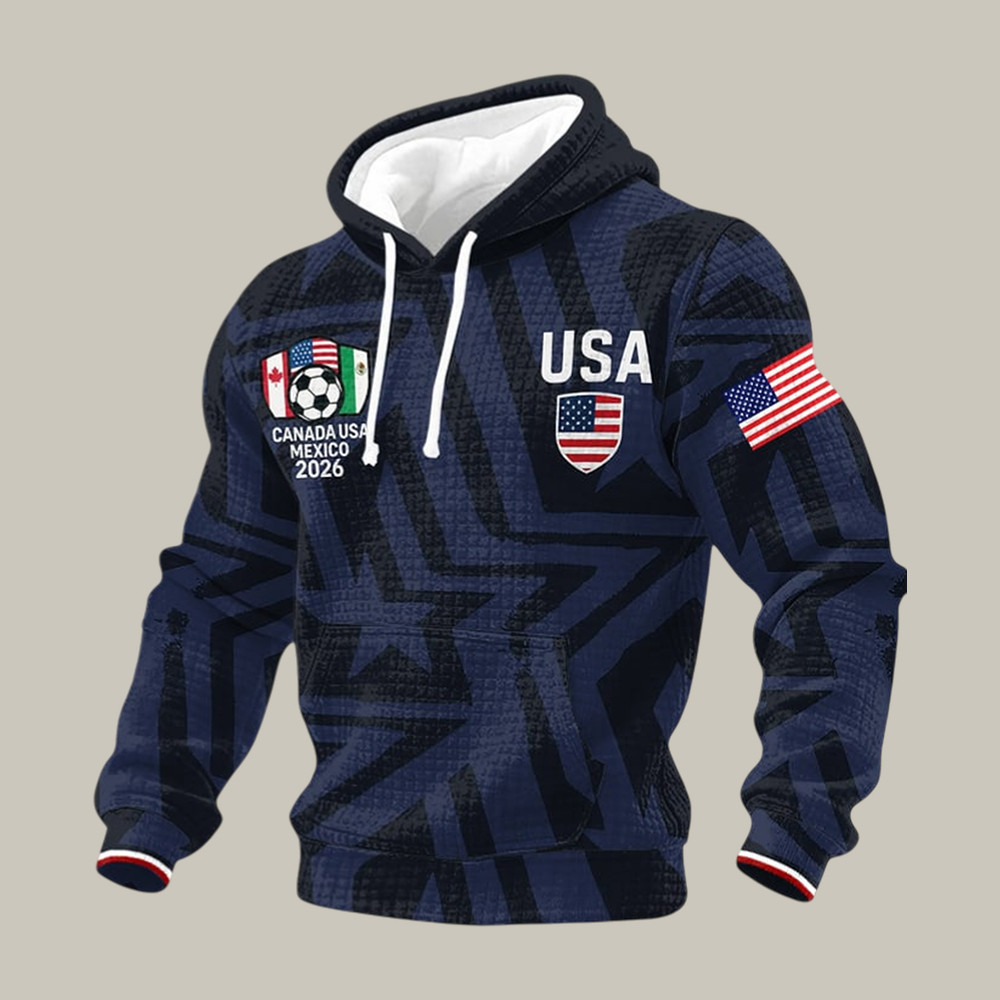 USA FIFA World Cup 2026 Hoodie World Cup Hooded Sweatshirt Game Day For Him