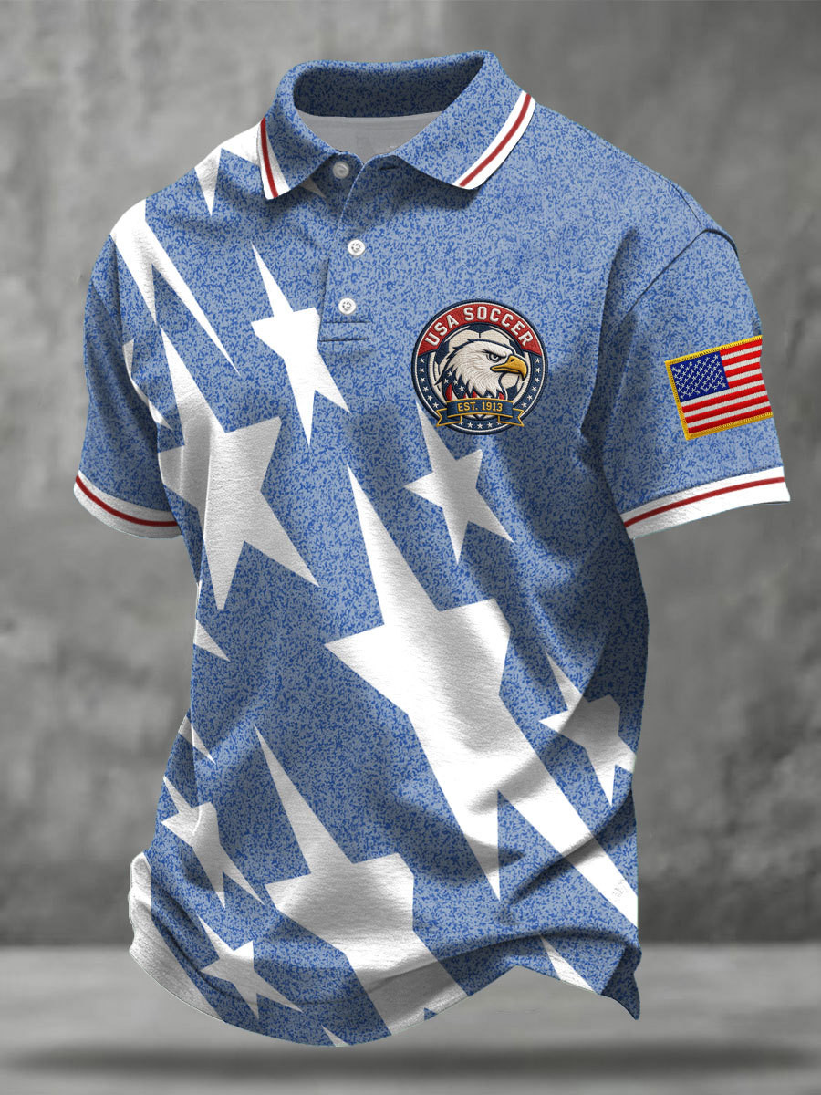 USA FIFA World Cup 2026 Polo Shirt USA Soccer Apparel For World Cup Lovers