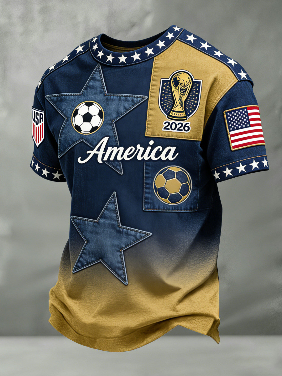 USA FIFA World Cup 2026 Shirt USA Soccer Apparel Soccer Fan Clothing Gifts Idea