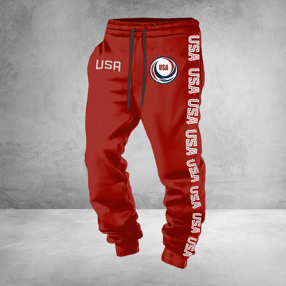 USA FIFA World Cup Sweatpants US Men's Soccer Apparel World Cup Merch For Boyfriend