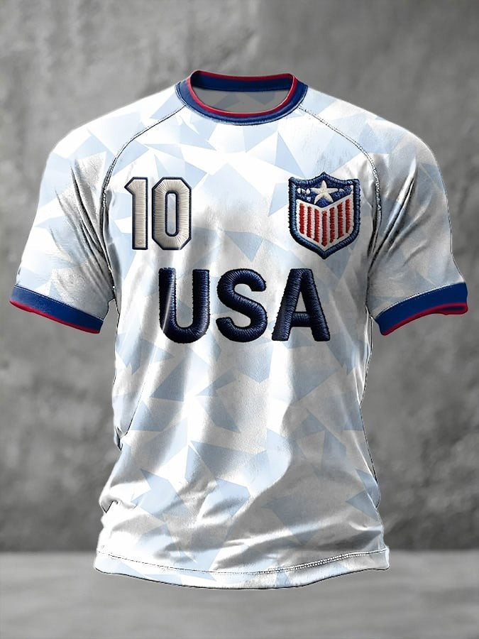 USA Soccer FIFA 2026 World Cup Shirt Men's USA Soccer Team Merch For Fan