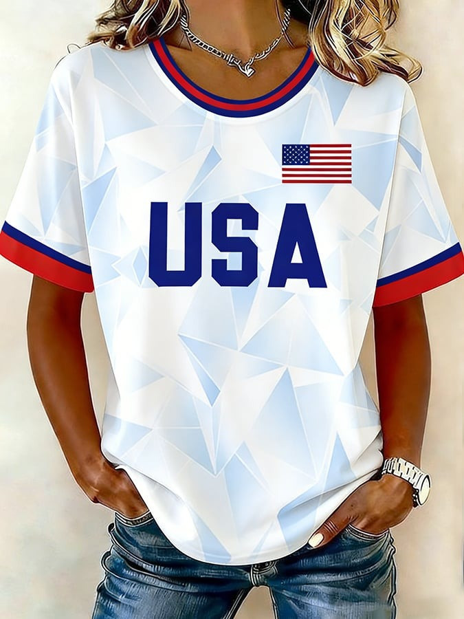 USA Soccer FIFA 2026 World Cup Shirt Women's USA National Soccer Team Merch Game Day Outfits
