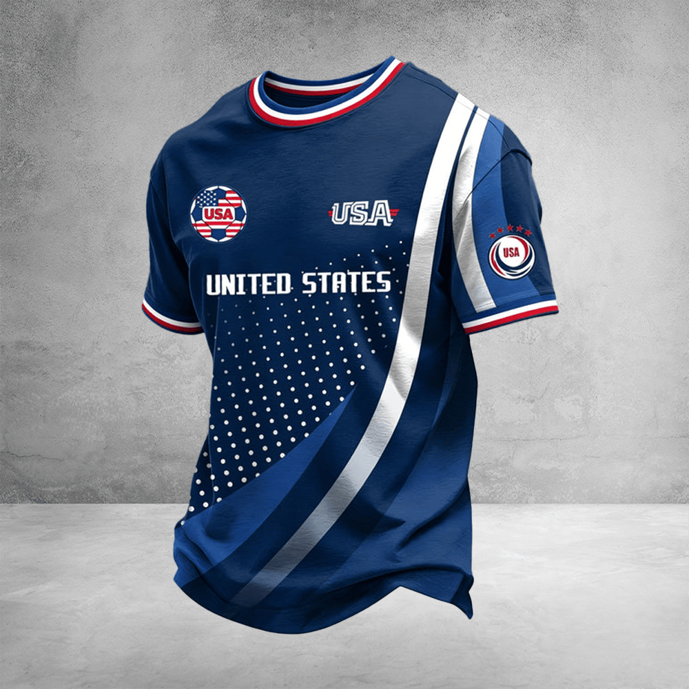 USA Soccer Merch FIFA World Cup USA Shirt 2026 Soccer Apparel For Husband