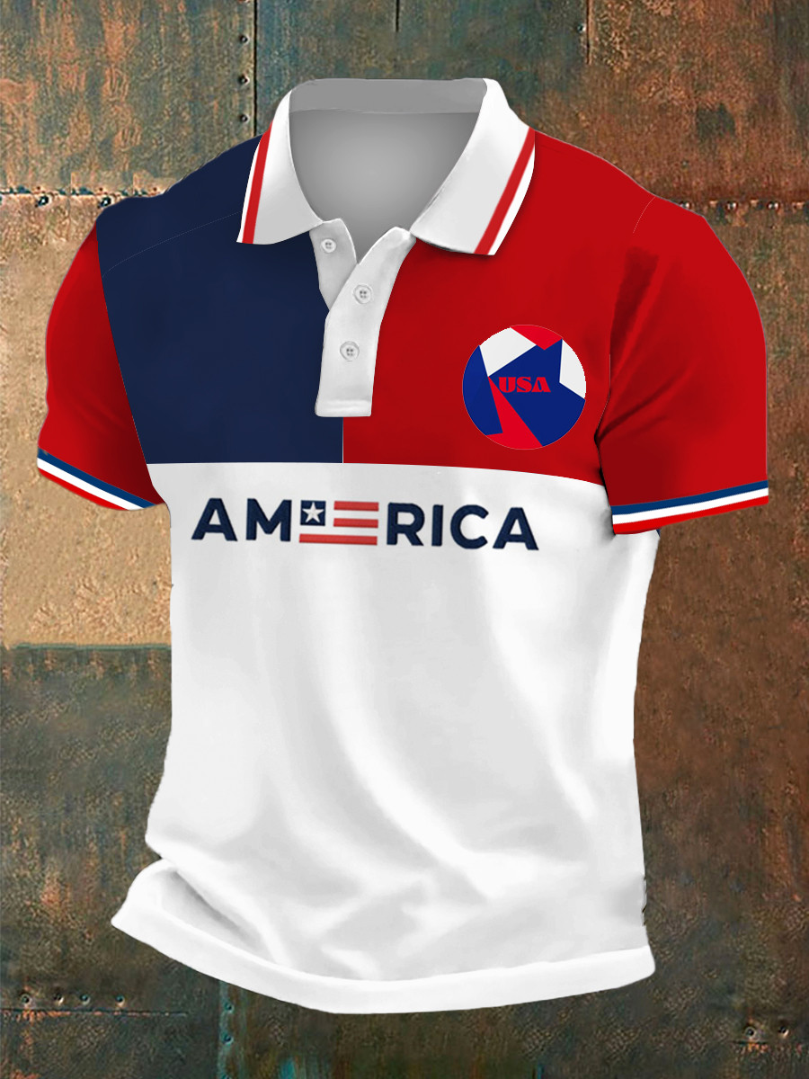 USA World Cup 2026 Clothing America Game Day Polo Shirt For World Cup Fan