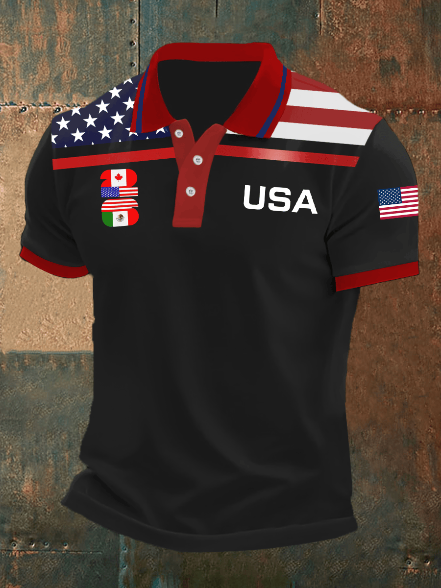 USA World Cup 2026 Clothing US World Cup Cities Polo Shirt For Soccer Fan