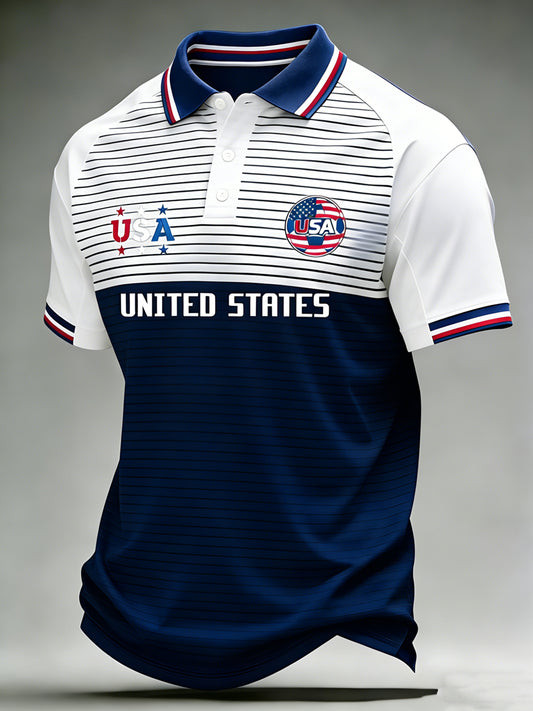 USA World Cup 2026 Football Polo Shirt USA Soccer Merchandise For Boyfriend