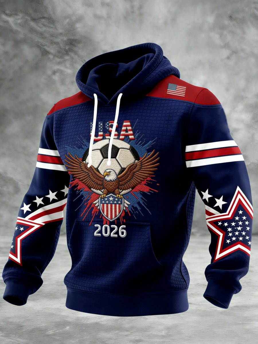 USA World Cup 2026 Hoodie FIFA World Cup Merch Unique Soccer Players For Fan