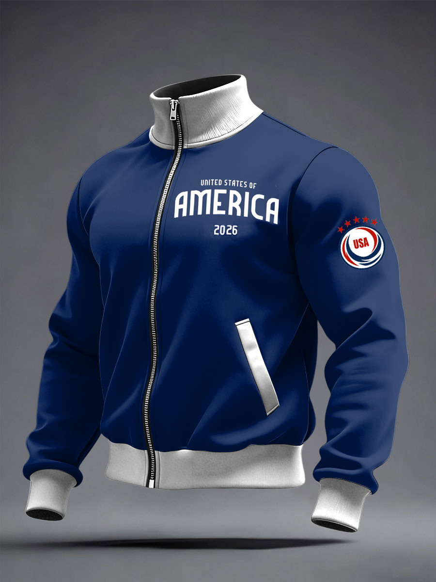USA World Cup 2026 Jacket Sportday Clothing World Cup Merch For Soccer Fan