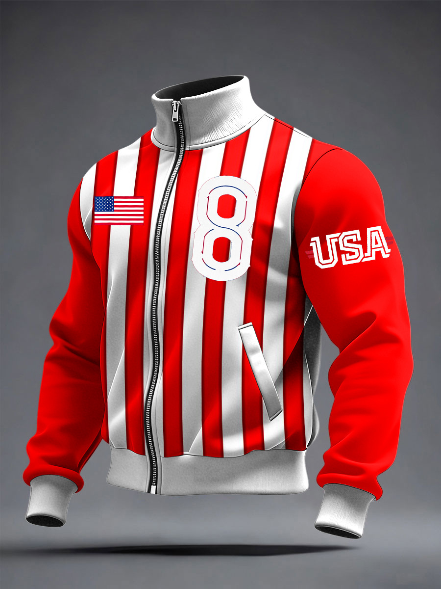 USA World Cup 2026 Jacket Sports Day Jacket World Cup Lovers For Husband