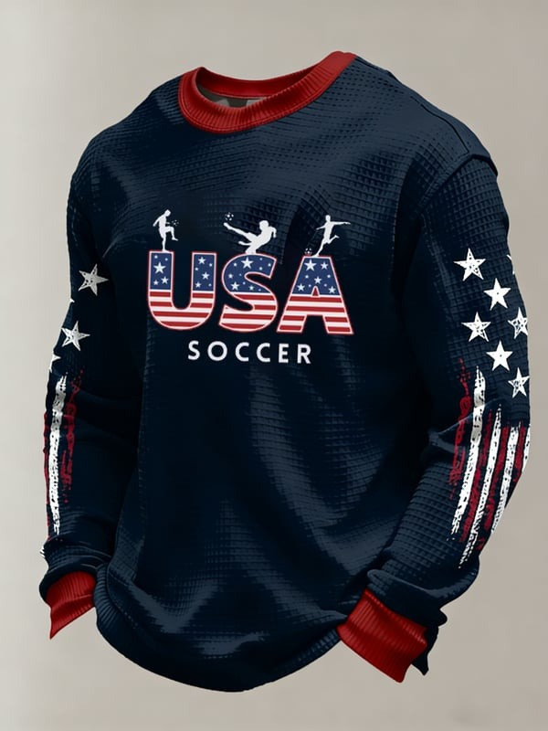 USA World Cup 2026 Long Sleeve Shirt Game Day Outfits For Soccer Lovers