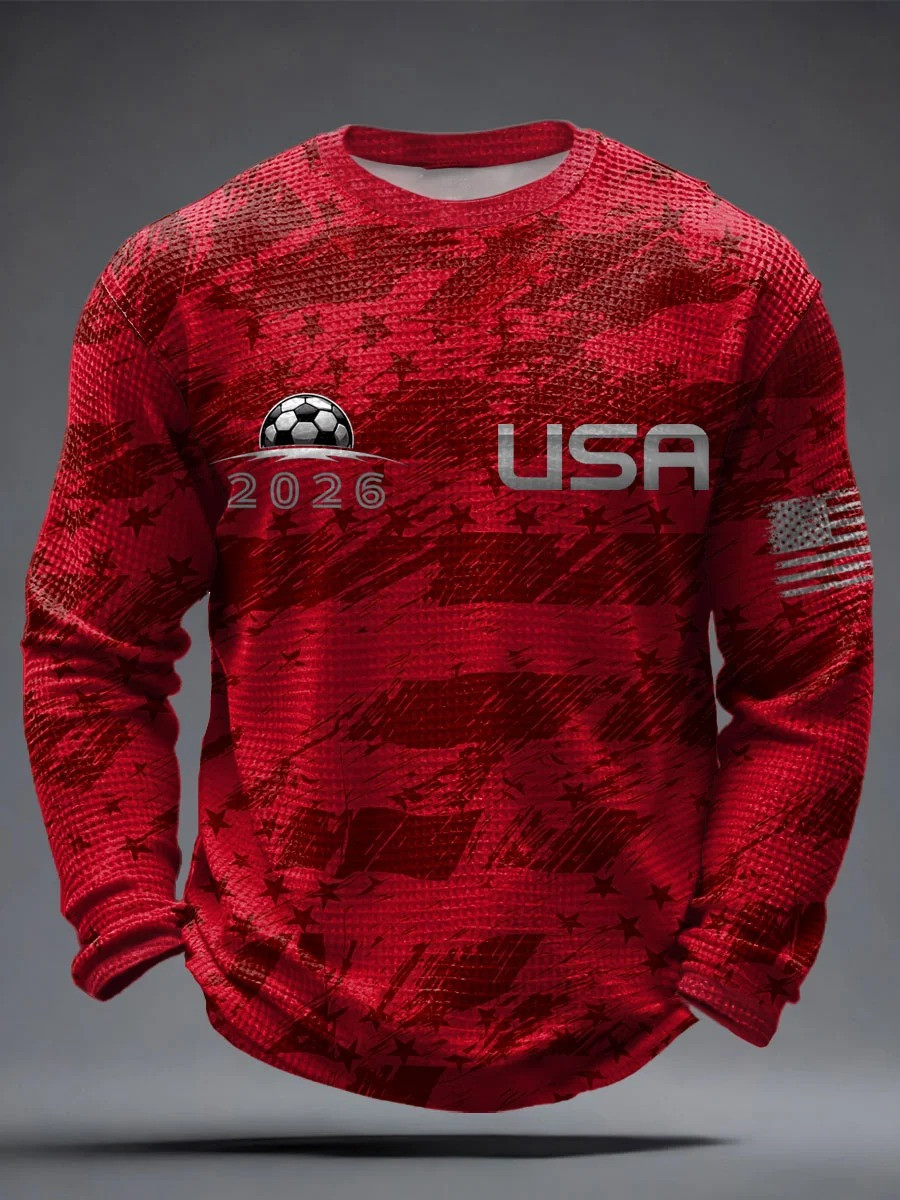USA World Cup 2026 Long Sleeve Shirt World Cup Merch Best Gifts For Team USA Supporters