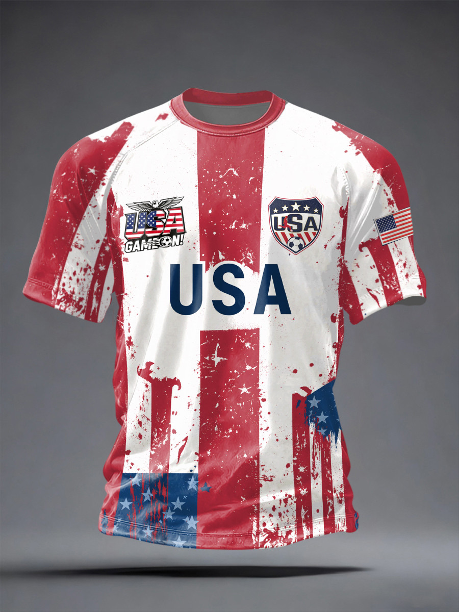 USA World Cup 2026 Merch USA Game On Shirt Game Day Clothes For Soccer Lovers