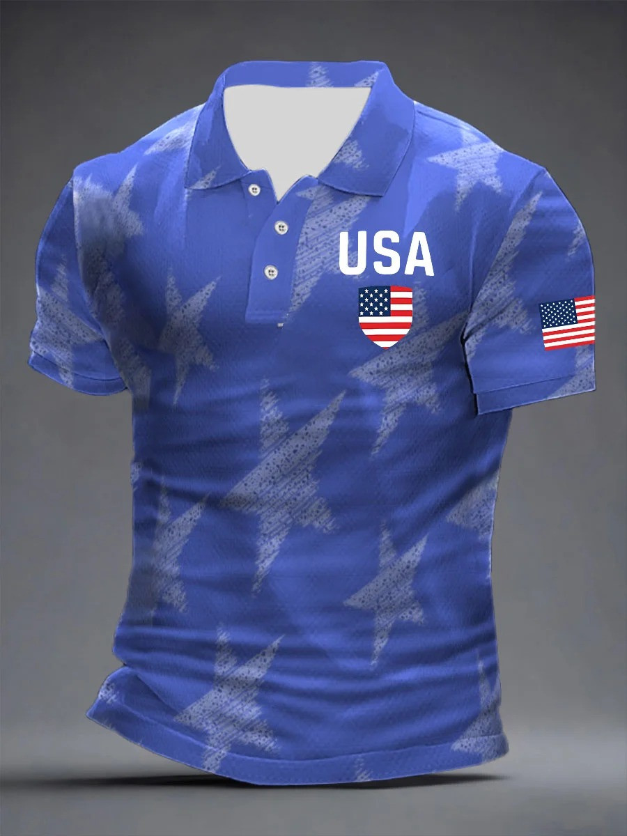 USA World Cup 2026 Polo Shirt American Soccer Clothing Best Gifts For World Cup Fans