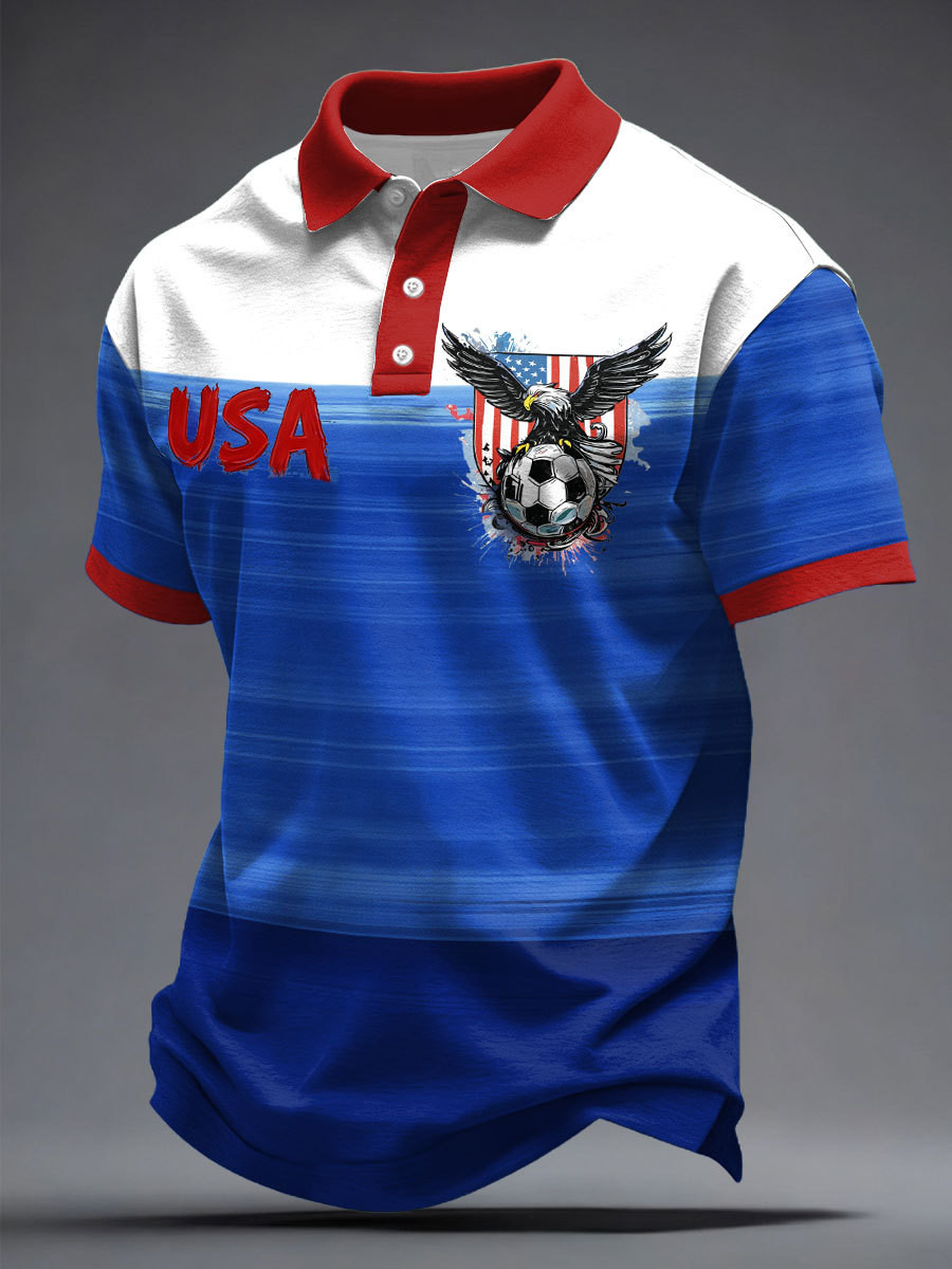 USA World Cup 2026 Polo Shirt FIFA World Cup Merch Soccer Players Apparel Gifts Idea