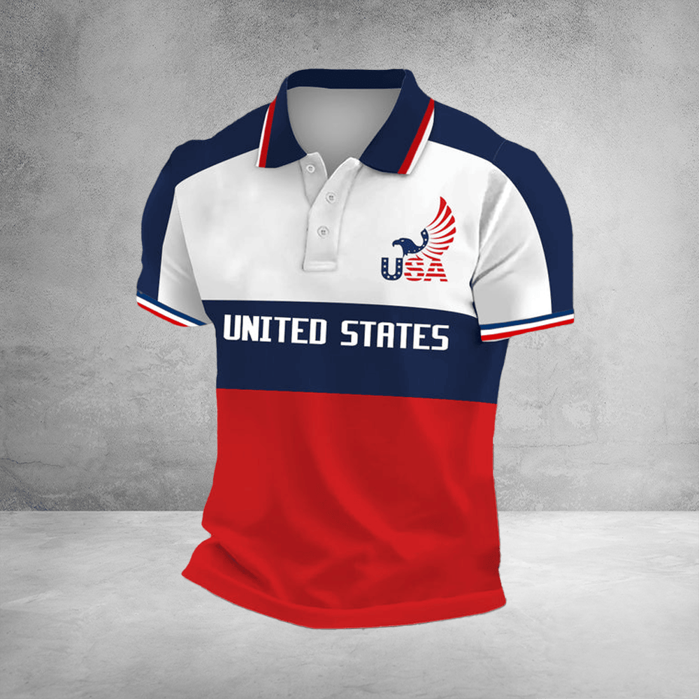 USA World Cup 2026 Polo Shirt US Men's Soccer Apparel World Cup Lovers Gifts Idea