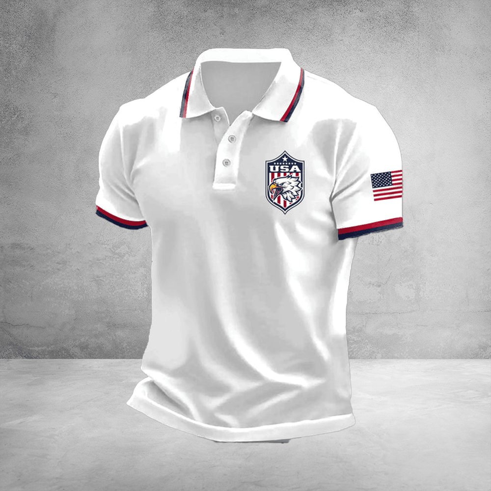 USA World Cup 2026 Polo Shirt USA Soccer Apparel Sports Lovers Clothing Fan Gifts