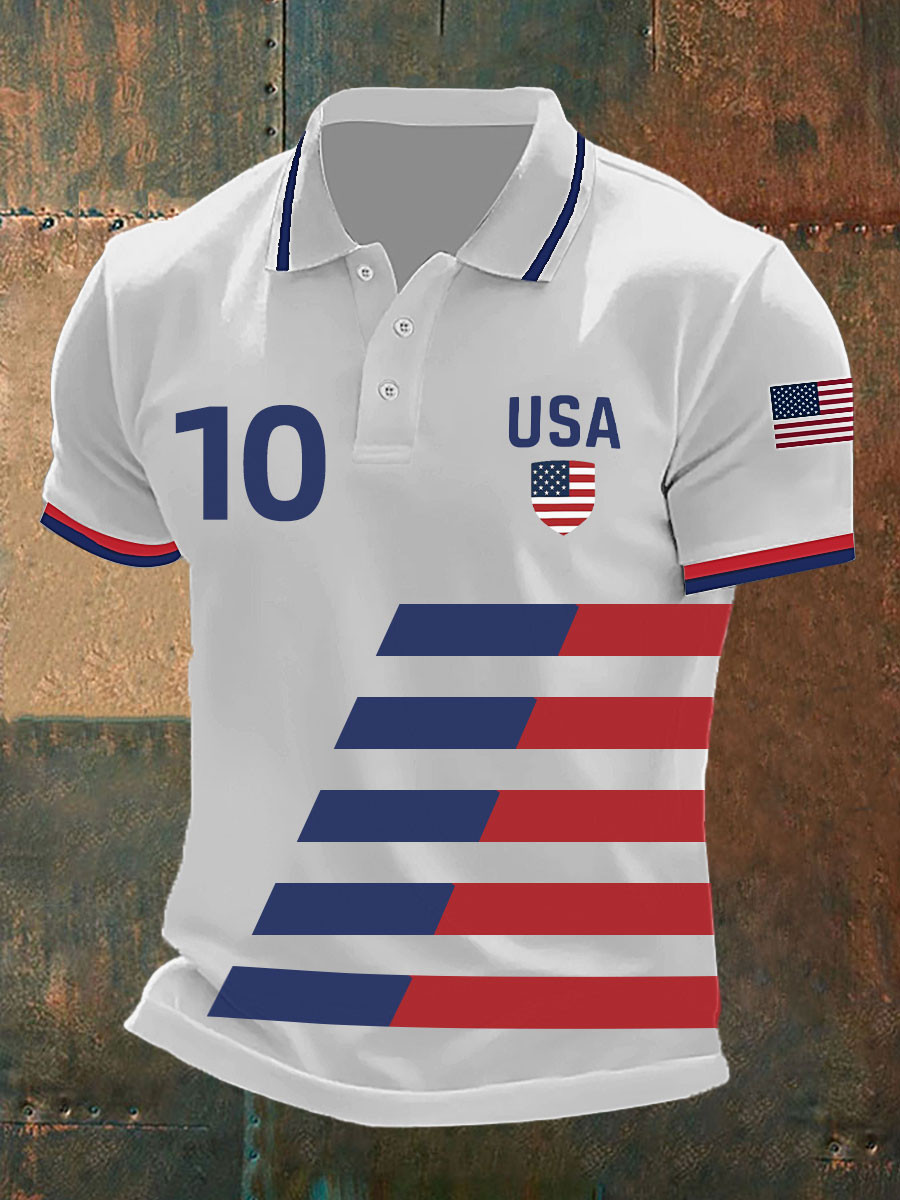 USA World Cup 2026 Polo Shirt USA Sports Day Shirt World Cup Merch Soccer Gifts Idea