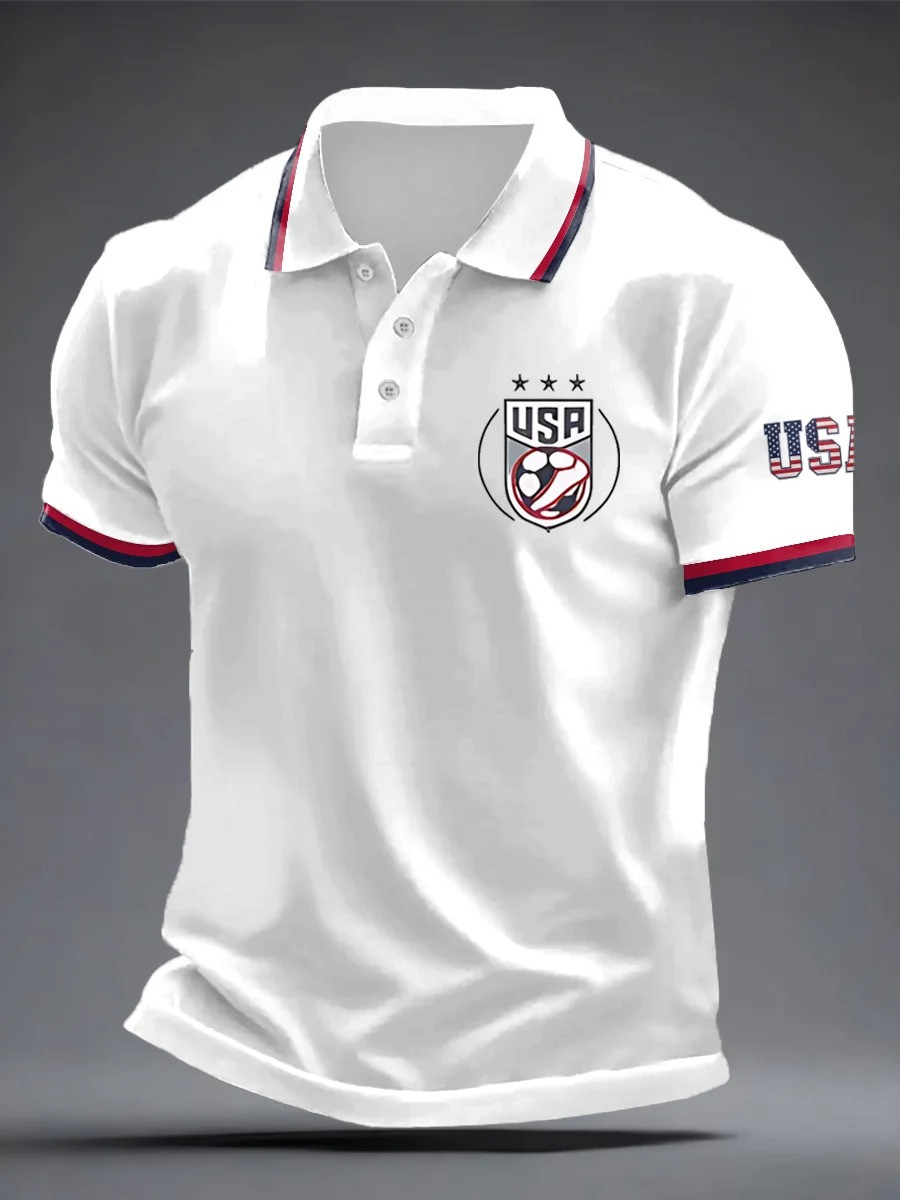 USA World Cup 2026 Polo Shirt World Cup Merch Soccer Lovers Best Gifts For Team USA Supporters